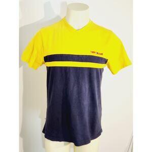 Vintage Tommy Jeans Tommy Hilfiger Shirt Sz Medium VTG V Neck T Shirt